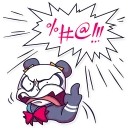 🗯-Panda Chan, Telegram Sticker