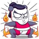 👺-Panda Chan, Telegram Sticker