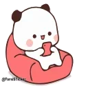 😂-panda cute @sowrti, Telegram Sticker