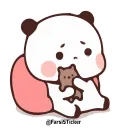 😩-panda cute @sowrti, Telegram Sticker