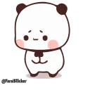 🥺-panda cute @sowrti, Telegram Sticker