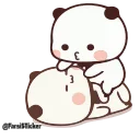😘-panda cute @sowrti, Telegram Sticker
