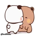 😘-panda cute @sowrti, Telegram Sticker