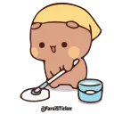 🧹-panda cute @sowrti, Telegram Sticker
