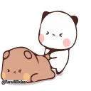 👿-panda cute @sowrti, Telegram Sticker