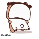 😈-panda cute @sowrti, Telegram Sticker