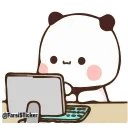 🖥-panda cute @sowrti, Telegram Sticker