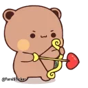 🏹-panda cute @sowrti, Telegram Sticker
