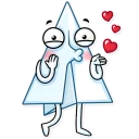 😘-Paper Airplane, Telegram Sticker