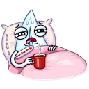 🤒-Paper Airplane, Telegram Sticker