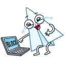 😂-Paper Airplane, Telegram Sticker