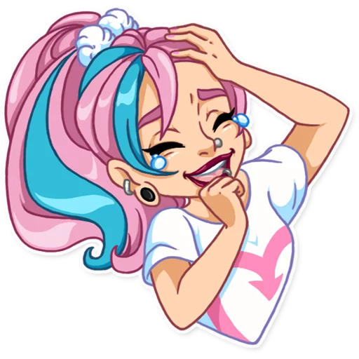Pink Power, telegram sticker