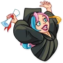 👩-Pink Power, Telegram Sticker