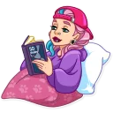📖-Pink Power, Telegram Sticker