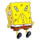 ☹️-SquarePants, Telegram Sticker