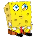 😐-SquarePants, Telegram Sticker