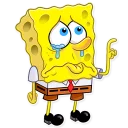 😢-SquarePants, Telegram Sticker