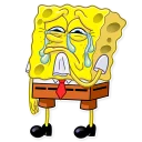 😢-SquarePants, Telegram Sticker