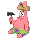 🤷‍♂️-SquarePants, Telegram Sticker