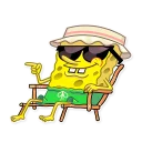 😎-SquarePants, Telegram Sticker
