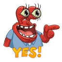 👌-SquarePants, Telegram Sticker