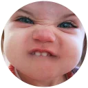 😭-Babies, Telegram Sticker