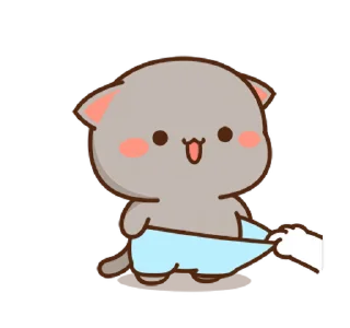 👖-New Year @PeachLovesGoma, Telegram Sticker