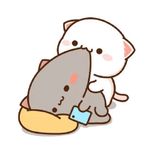 🫦-New Year @PeachLovesGoma, Telegram Sticker