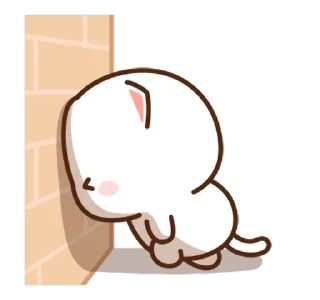 😊-New Year @PeachLovesGoma, Telegram Sticker