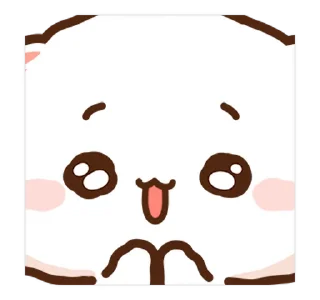 🥹-New Year @PeachLovesGoma, Telegram Sticker
