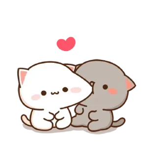 💋-New Year @PeachLovesGoma, Telegram Sticker