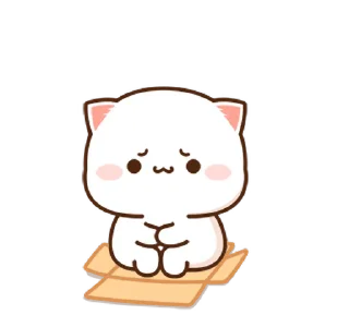 😔-New Year @PeachLovesGoma, Telegram Sticker