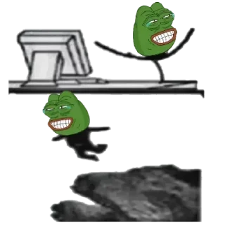 😂-Pepe :: @fStikBot, Telegram Sticker