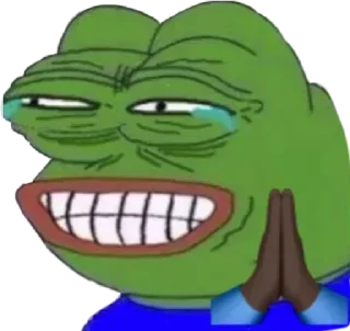 🙏-Pepe :: @fStikBot, Telegram Sticker