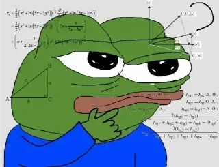 🤔-Pepe :: @fStikBot, Telegram Sticker