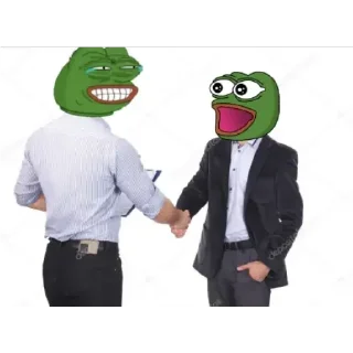 🙌-Pepe :: @fStikBot, Telegram Sticker
