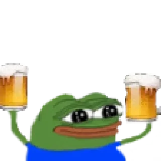 🍻-Pepe :: @fStikBot, Telegram Sticker