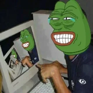 😂-Pepe :: @fStikBot, Telegram Sticker