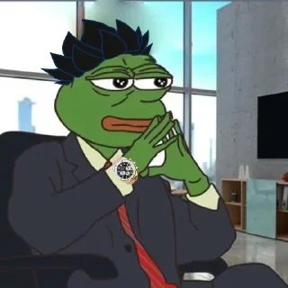 🤔-Pepe :: @fStikBot, Telegram Sticker