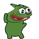 ⚡️-Peepo pepe @peepopepe, Telegram Sticker