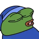 😴-Peepo pepe @peepopepe, Telegram Sticker