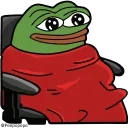 🧣-Peepo pepe @peepopepe, Telegram Sticker