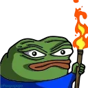 😡-Peepo pepe @peepopepe, Telegram Sticker