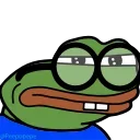 🤓-Peepo pepe @peepopepe, Telegram Sticker