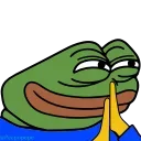 😏-Peepo pepe @peepopepe, Telegram Sticker