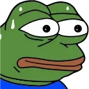 😳-Peepo pepe @peepopepe, Telegram Sticker