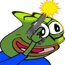 🔫-Peepo pepe @peepopepe, Telegram Sticker