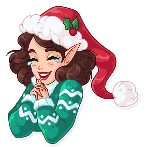 Penelope the Elf, telegram sticker