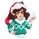 😈-Penelope the Elf, Telegram Sticker