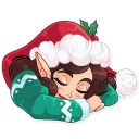😴-Penelope the Elf, Telegram Sticker